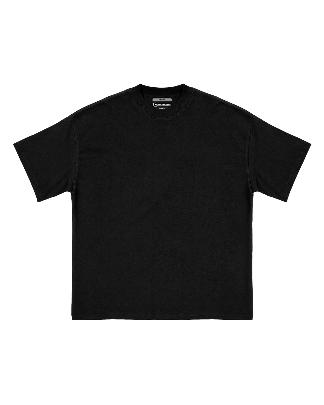 CottonBlend® Black Tee