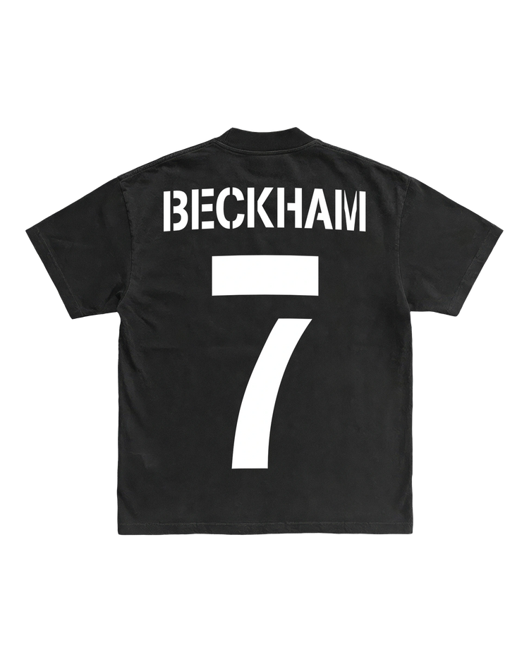 David Beckham 7 Black Tee