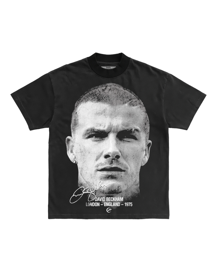 David Beckham 7 Black Tee