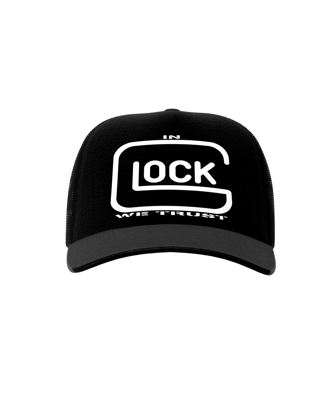 GLOCK STENCIL TRUCKER HAT