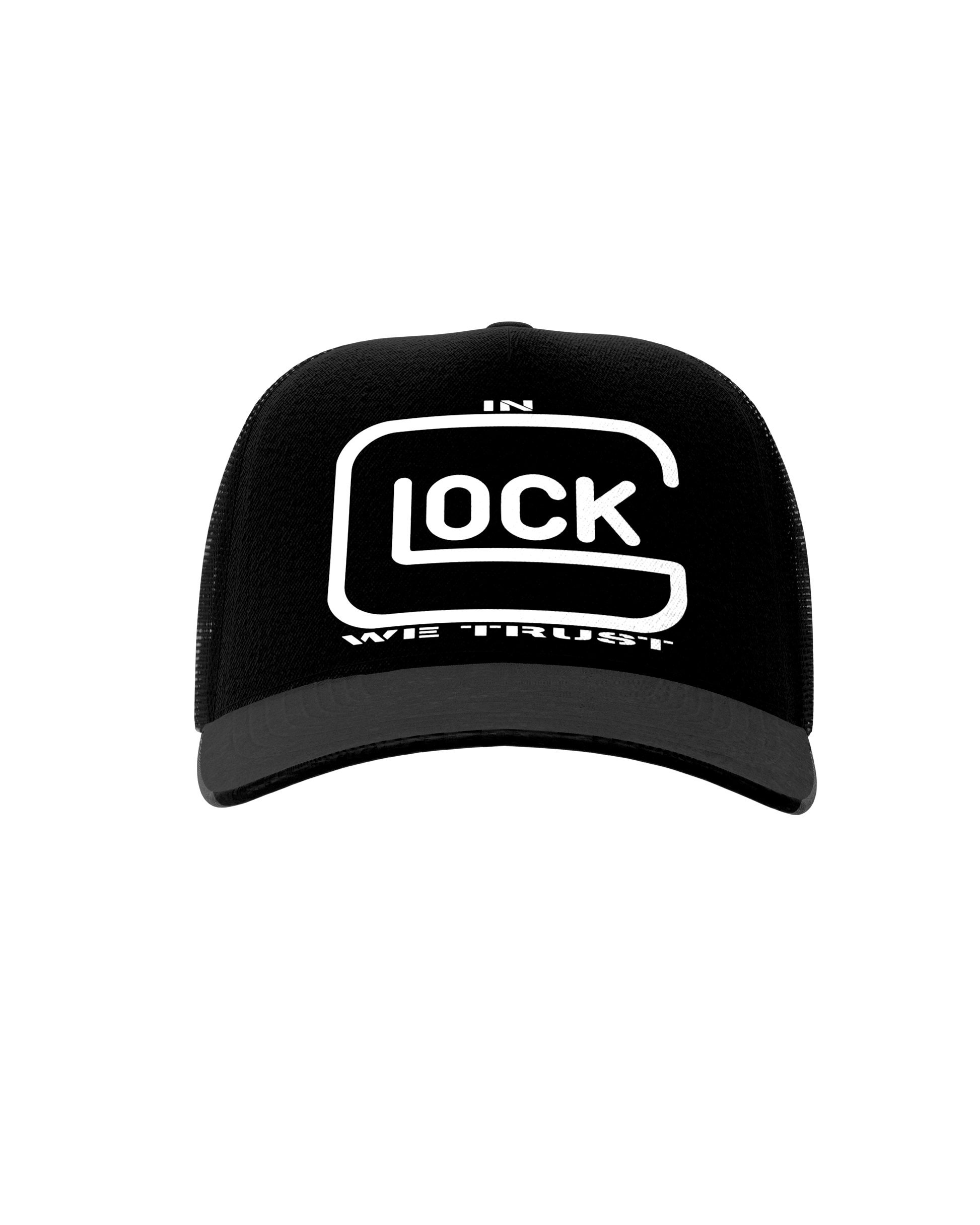 GLOCK STENCIL TRUCKER HAT