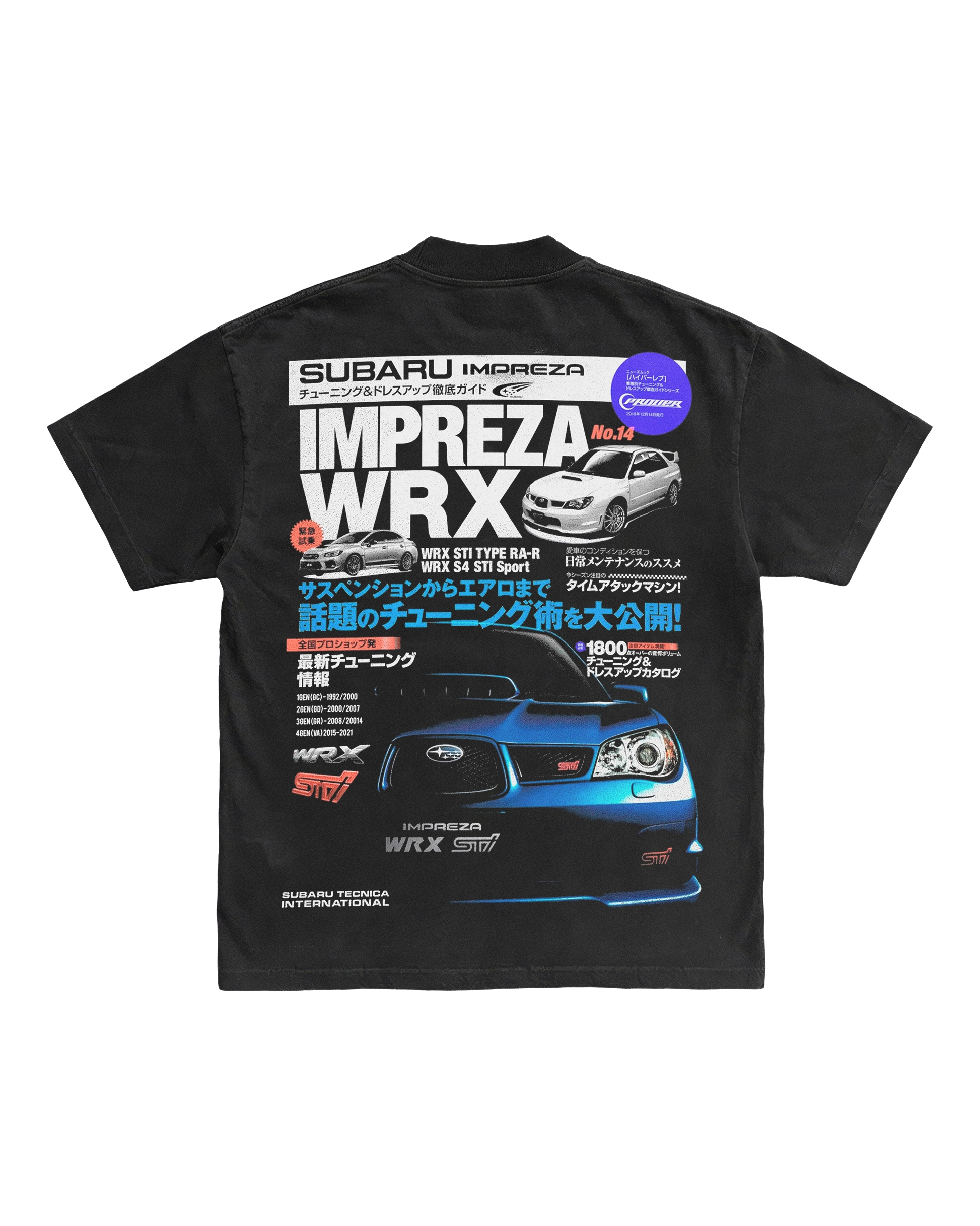 Subaru Impreza WRX Tee