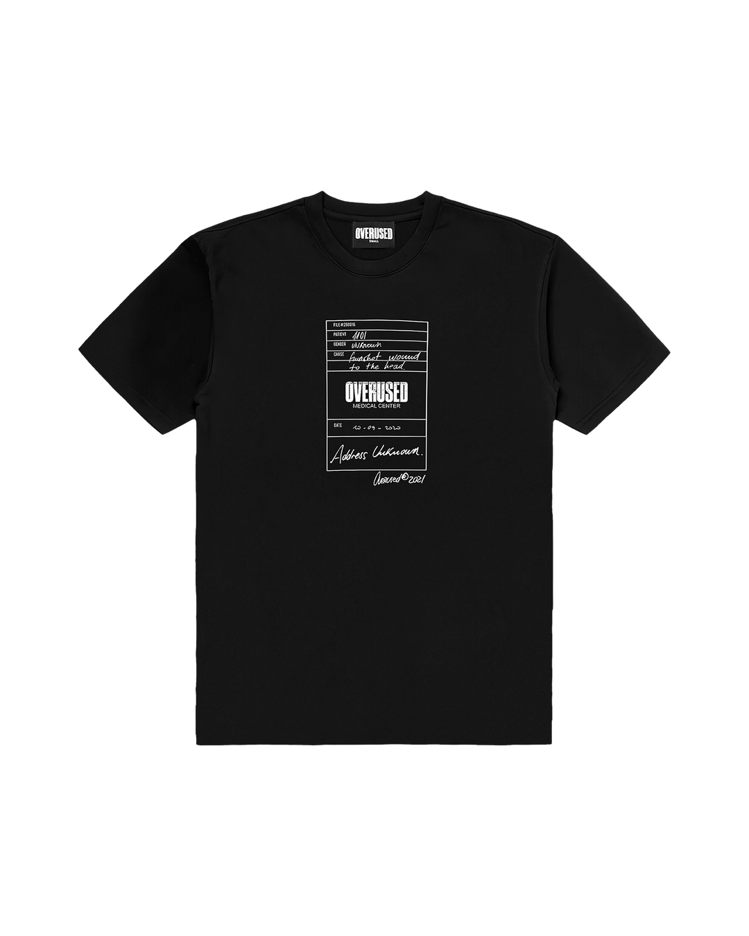 1101 BLACK T-SHIRT (FIT NORMAL)
